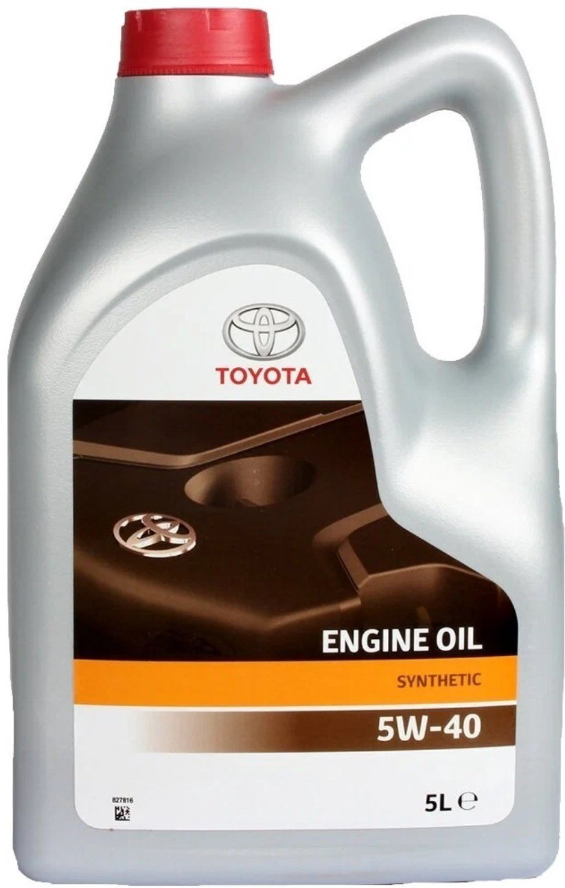 Моторное масло Синтетическое Toyota ENGINE OIL SYNTHETIC 5W-40 5 л купить,80196
