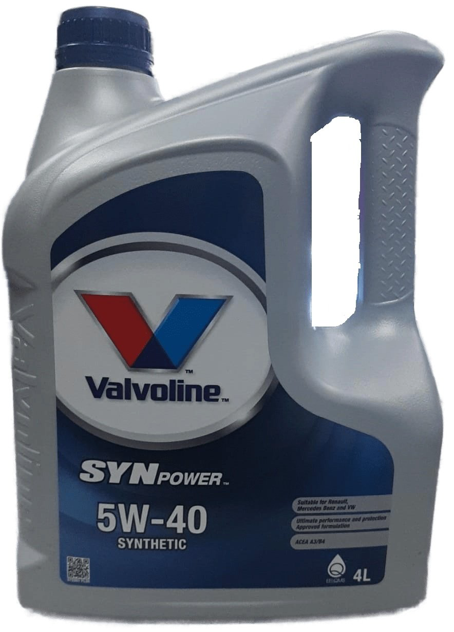 Моторное масло Синтетическое VALVOLINE SynPower 5W-40 4 л купить,NaN