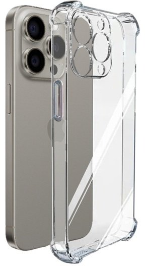 Чехол для Apple iPhone 15 Pro прозрачный купить,149