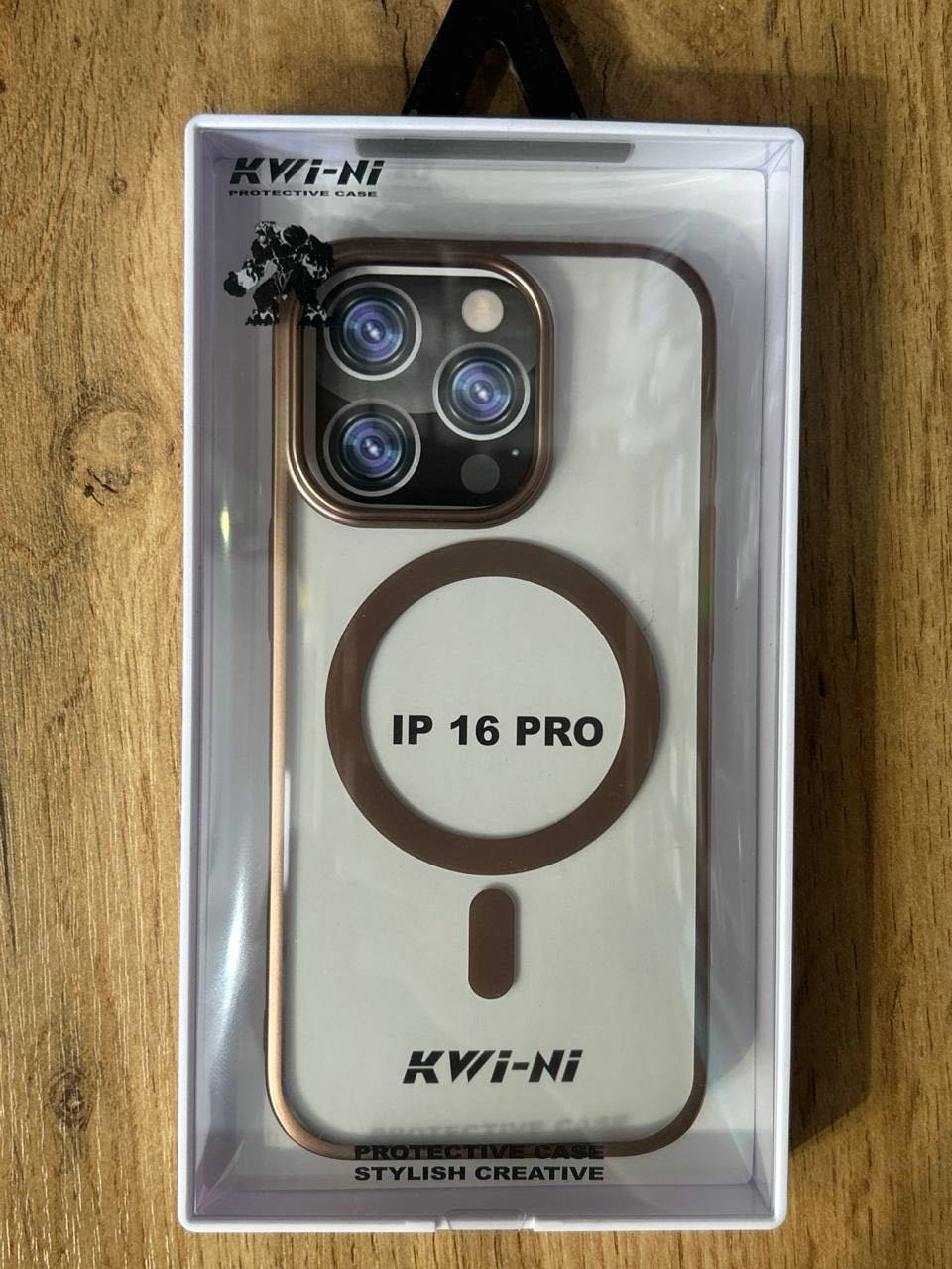 Чехол Akula mobile для Apple iPhone 16 Pro коричневый купить,NaN