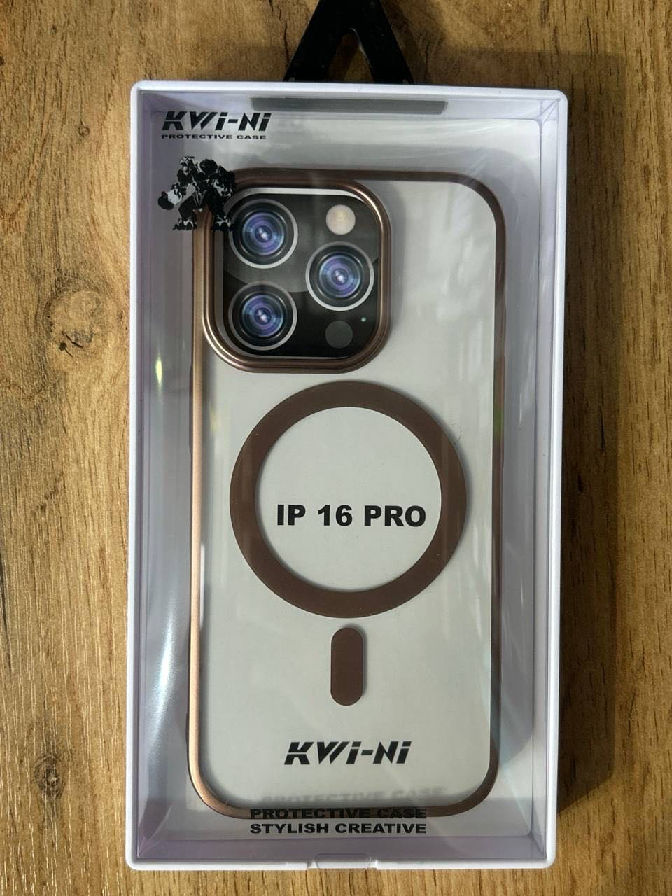 Чехол Akula mobile для Apple iPhone 16 Pro коричневый купить,NaN