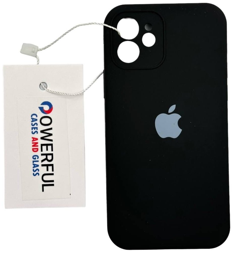 Чехол POWERFUL для Apple iPhone 12 черный купить,NaN