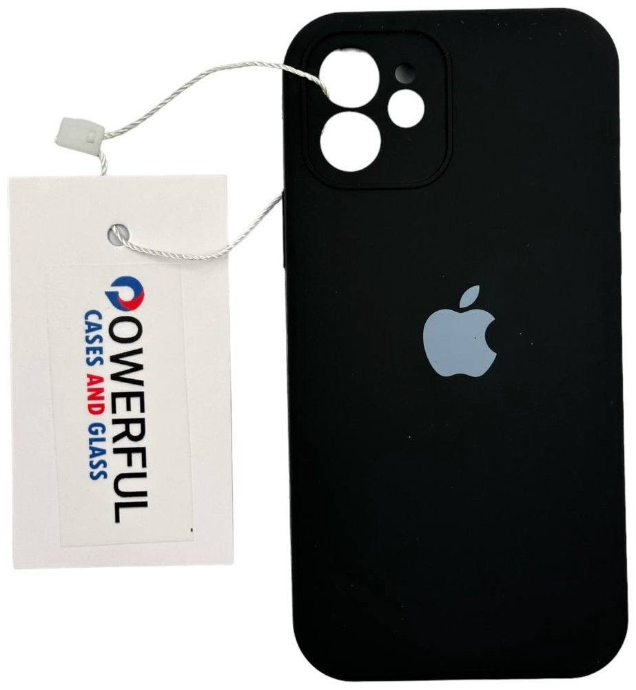 Чехол POWERFUL для Apple iPhone 12 черный купить,NaN