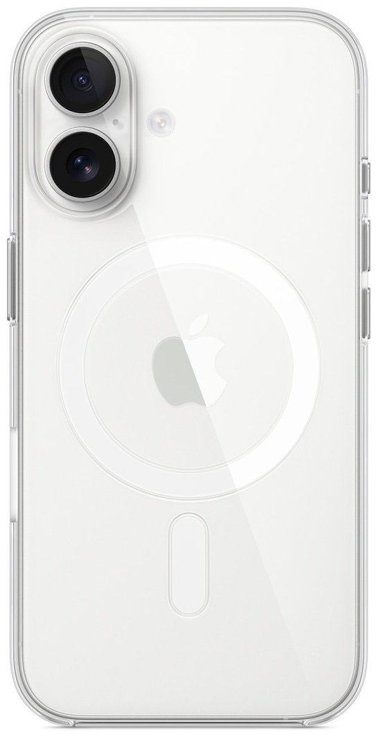 Чехол Magnetic Cube для Apple iPhone 16 прозрачный купить,420