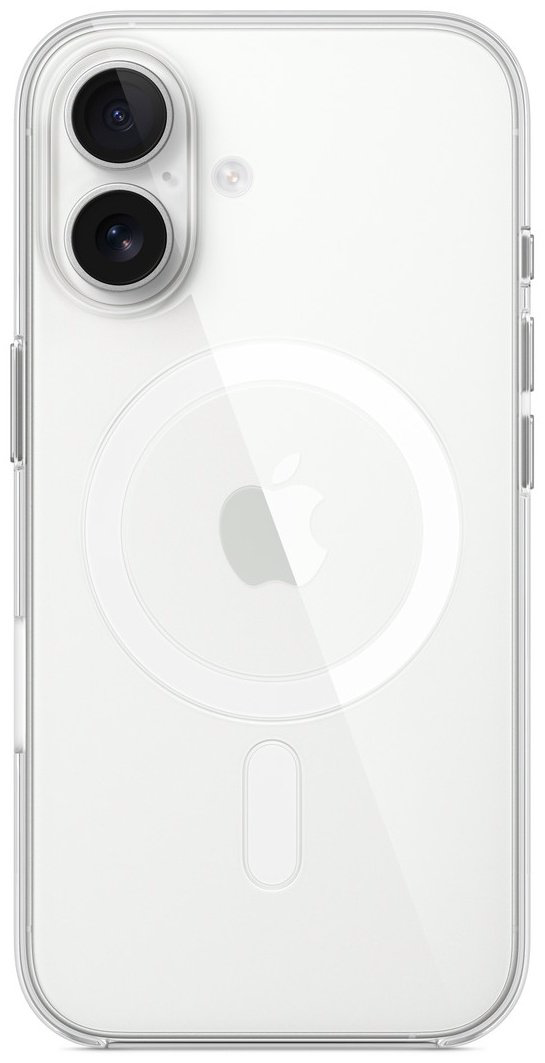 Чехол Magnetic Cube для Apple iPhone 16 прозрачный купить,420