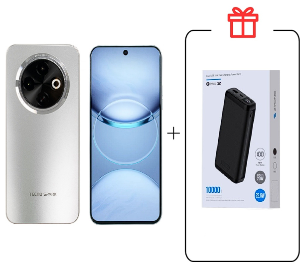 Смартфон Tecno Spark 30C 4/128Gb Titanium Gold+подарок купить,NaN