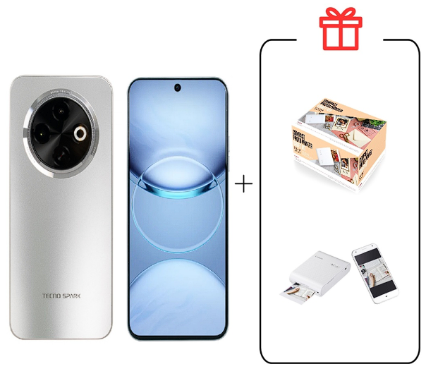 Смартфон Tecno Spark 30C 4/128Gb Titanium Gold+подарок купить,NaN