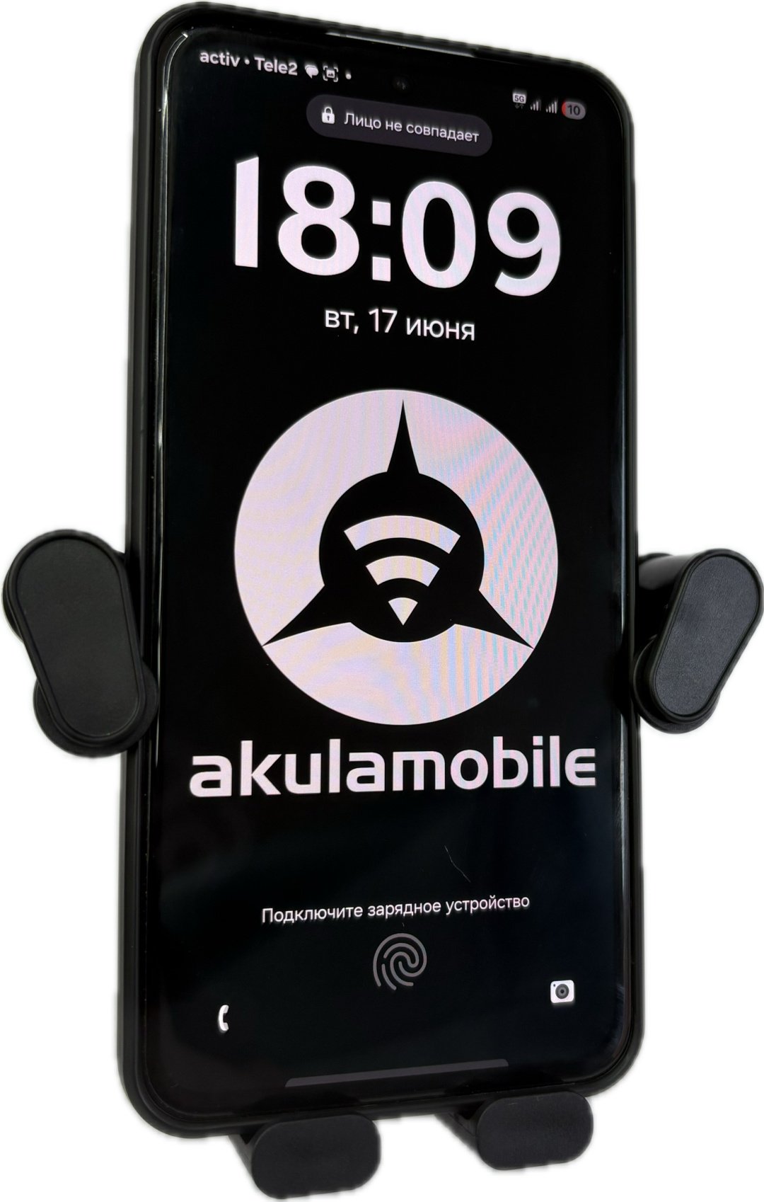 Держатель Weixiyue W46 черный
