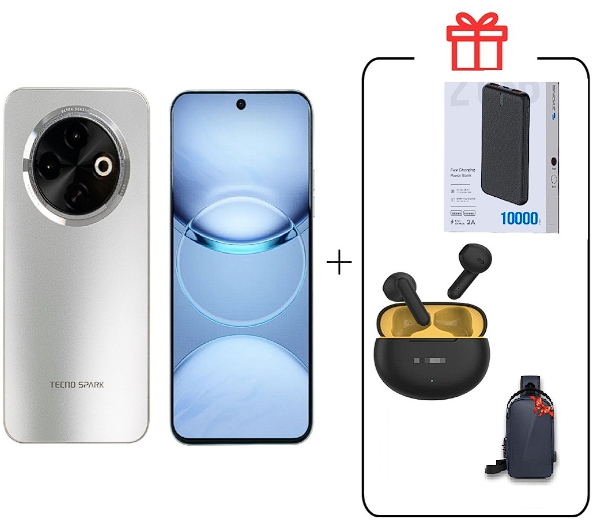 Смартфон Tecno Spark 30C 4/128Gb Titanium Gold+подарок купить,NaN