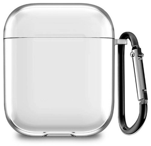 Чехол для Apple AirPods, AirPods 2 прозрачный