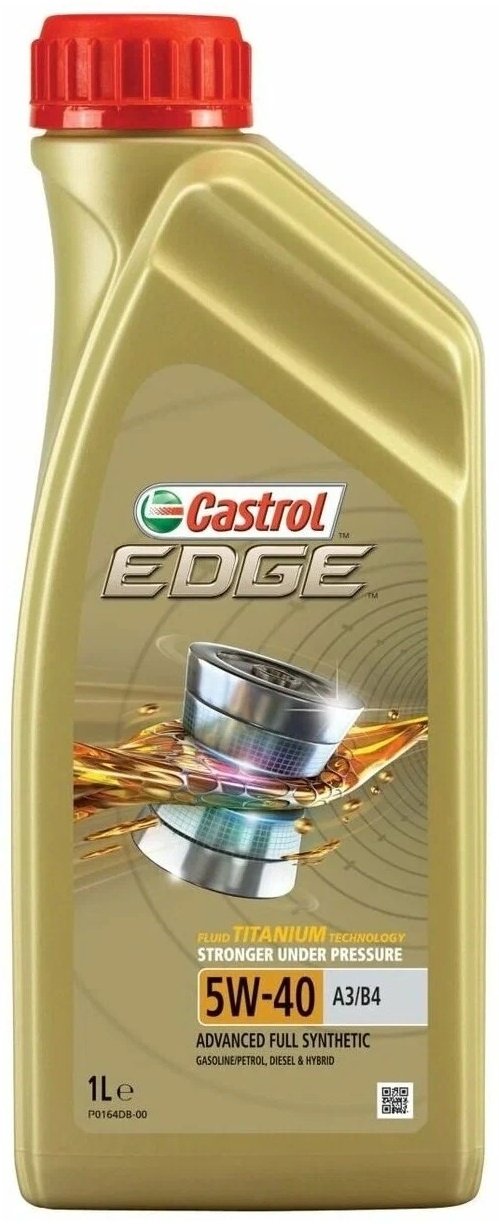 Моторное масло Синтетическое Castrol EDGE 5W-40 1 л