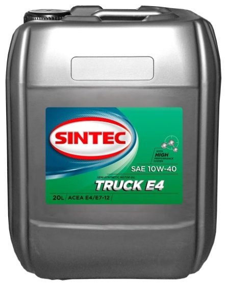 Моторное масло Полусинтетическое SINTECH Truck ACEA E4/E7 10W-40 20 л - ForteMarket Моторное масло Полусинтетическое SINTECH Truck ACEA E4/E7 10W-40 20 л купить,73100
