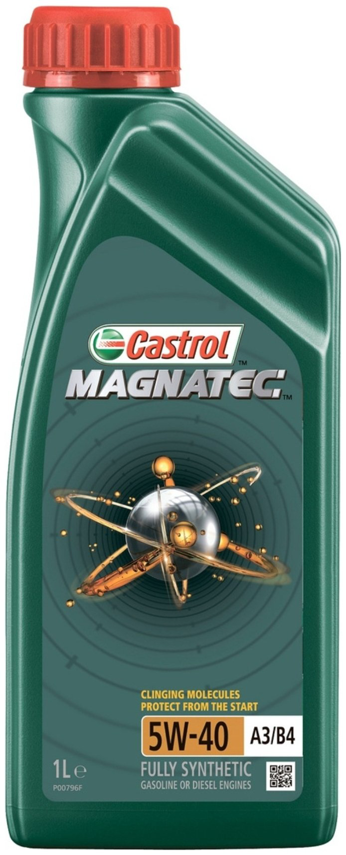 Моторное масло Синтетическое Castrol Magnatec 5W-40 1 л купить,15300