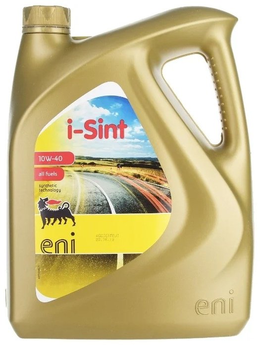 Моторное масло Полусинтетическое Eni Eni I-Sint 10W-40 4 л