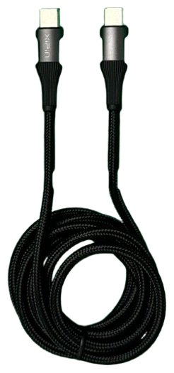 Кабель Xipin USB TypeC (F), USB TypeC (M), 1.2 м, черный купить,NaN