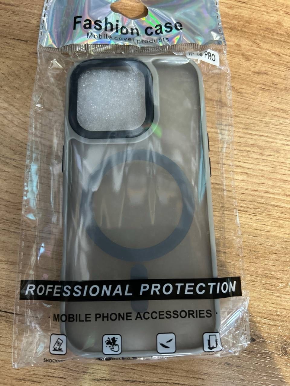 Чехол Akula mobile для Apple iPhone 16 Pro серый купить,NaN