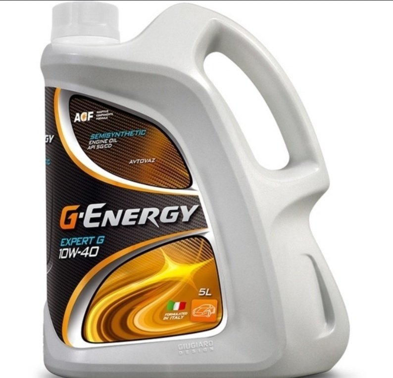 Моторное масло Полусинтетическое G-Energy Expert G 10W-40 5 л