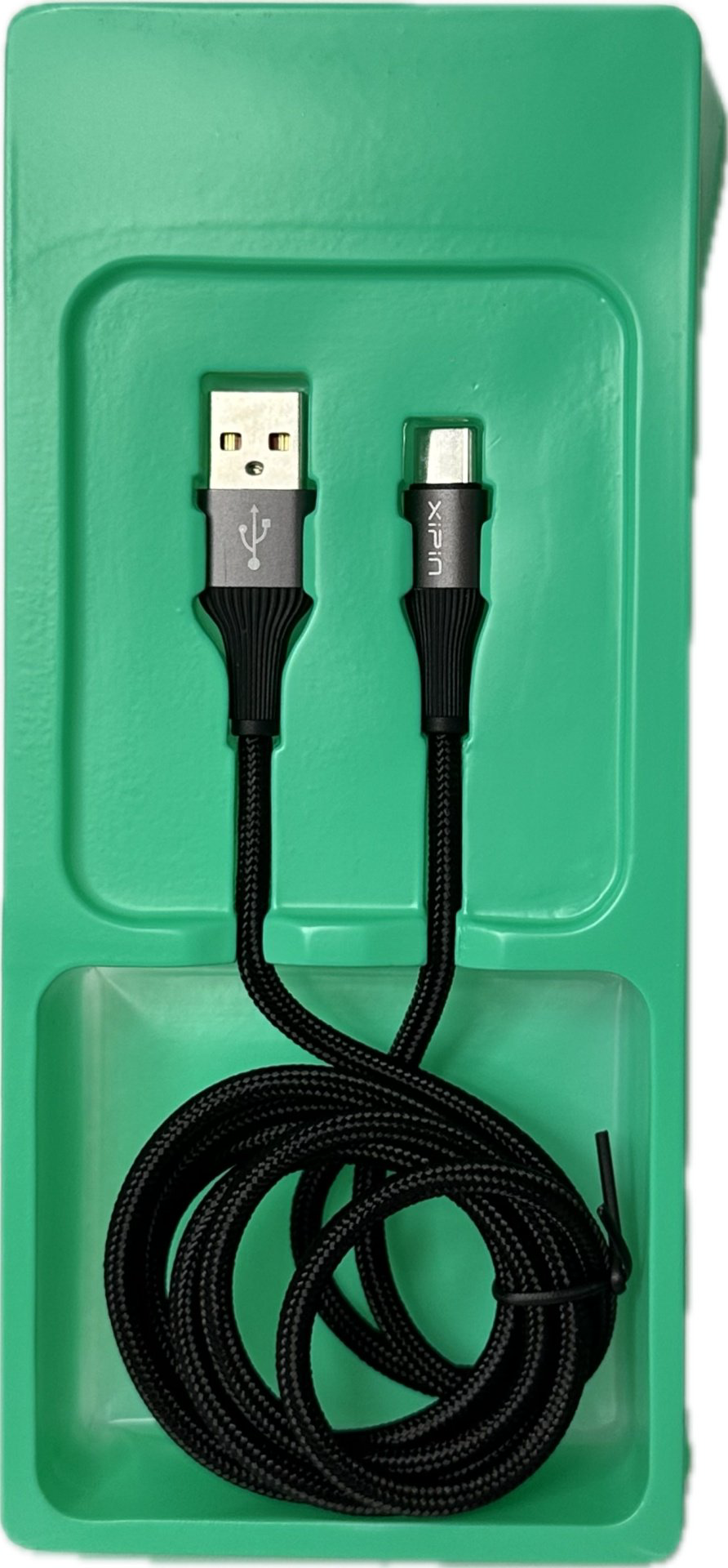 Кабель Xipin USB 3.0 (M), USB TypeC (M), 1.2 м, черный купить,NaN