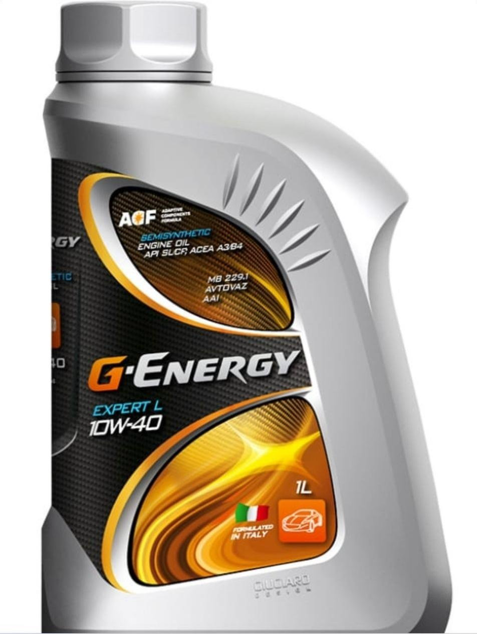 Моторное масло Моторное масло полусинтетическое G-Energy Expert L 10W-40 1 л купить,15100
