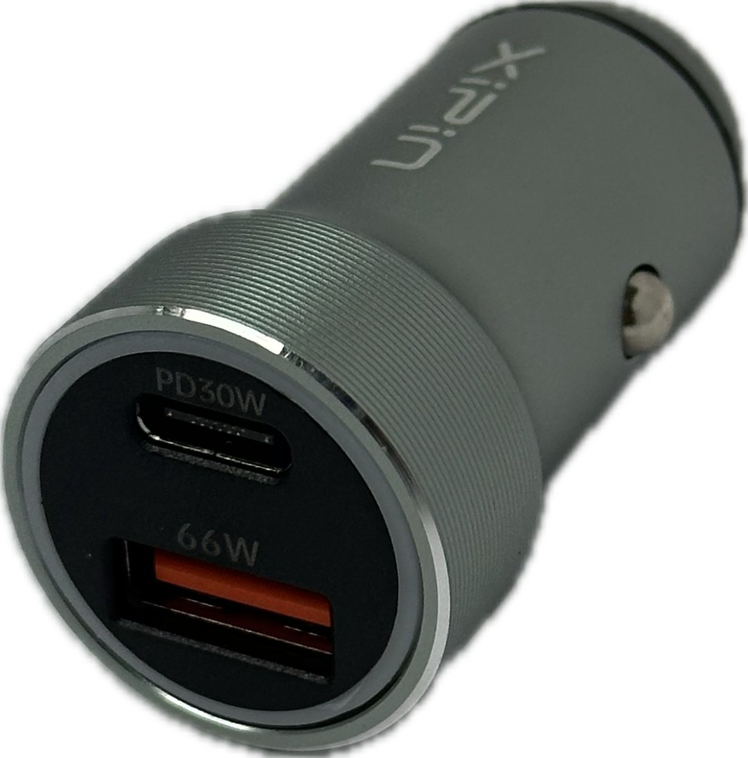 Зарядное устройство Xipin C610 USB Type-C, USB серый купить,NaN