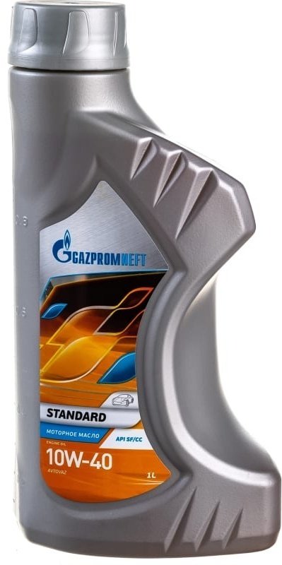 Моторное масло Минеральное Gazpromneft Standard 10W-40 1 л