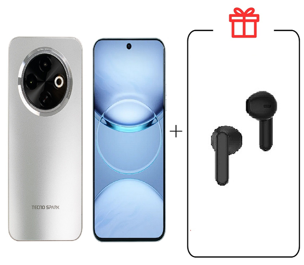 Смартфон Tecno Spark 30C 4/128Gb Titanium Gold+подарок купить,NaN