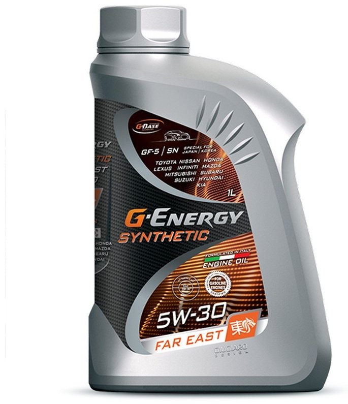 Моторное масло Синтетическое G-Energy Synthetic Far East 5W-30 1 л
