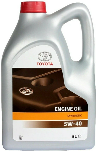 Моторное масло Синтетическое Toyota ENGINE OIL SYNTHETIC 5W-40 5 л