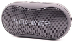 Портативная колонка Koleer S29 серый