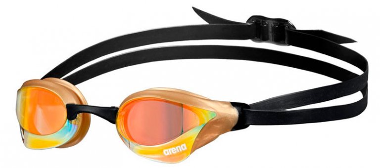 Очки для плавания Arena Cobra core swipe 330 золотистые 