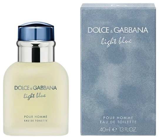 DOLCE&GABBANA Light Blue Pour Homme туалетная вода EDT 40 мл, для мужчин купить,18590