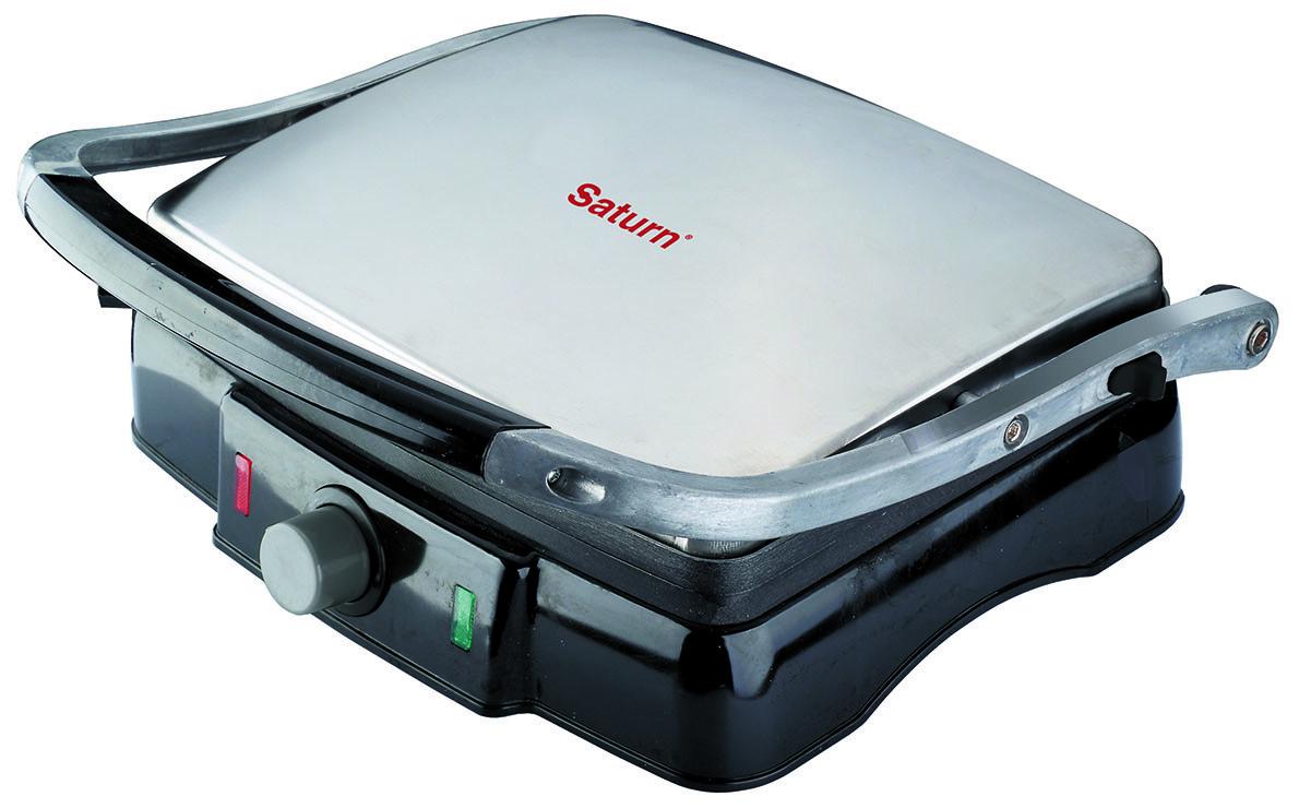 Настольный гриль Saturn ST-EC1150 серый купить,NaN