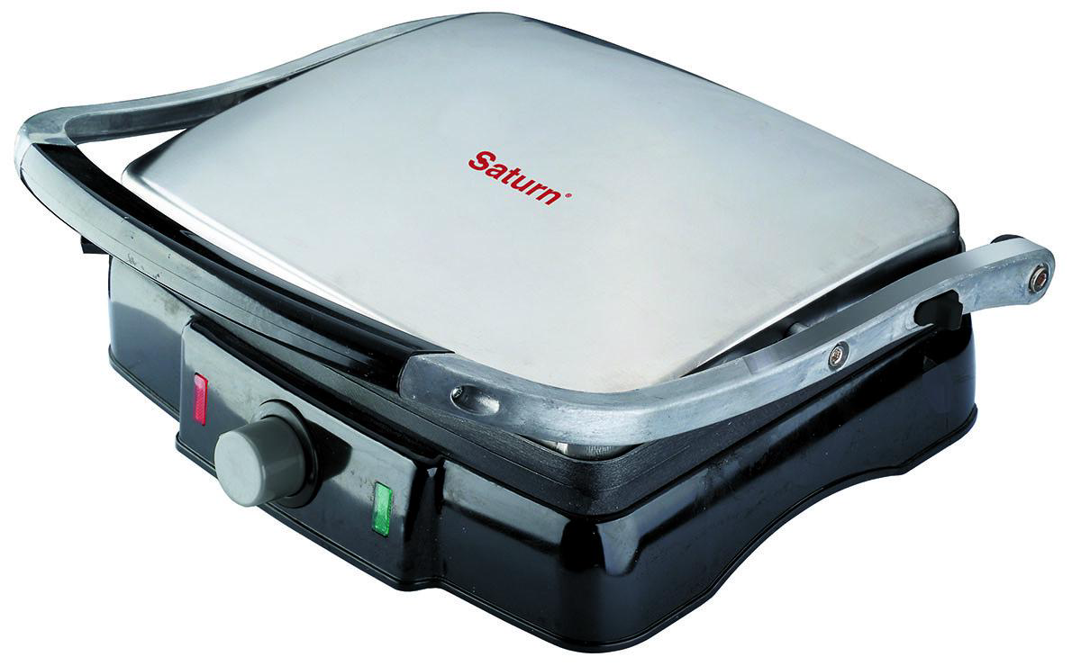 Настольный гриль Saturn ST-EC1150 серый купить,NaN
