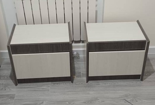 Спальный гарнитур Elegant Самира 4д белый-серый купить,NaN