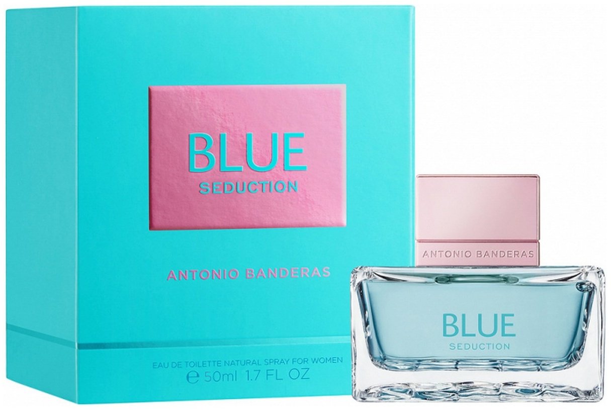 Antonio Banderas Blue Seduction туалетная вода EDT 50 мл, для женщин - ForteMarket Antonio Banderas Blue Seduction туалетная вода EDT 50 мл, для женщин купить,9490
