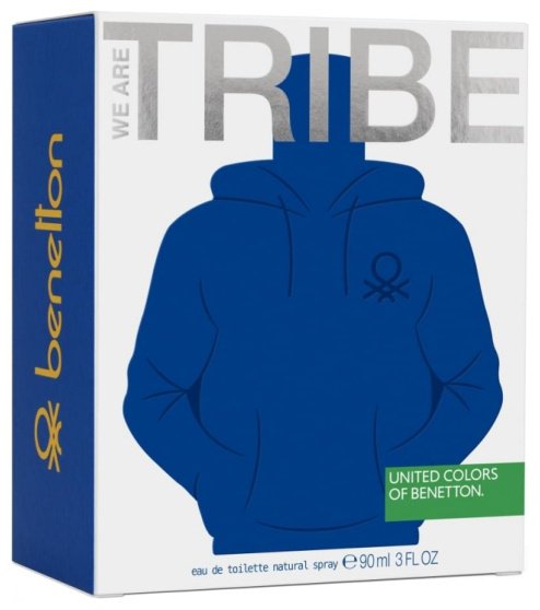 UNITED COLORS OF BENETTON We Are Tribe туалетная вода EDT 90 мл, для мужчин купить,24890