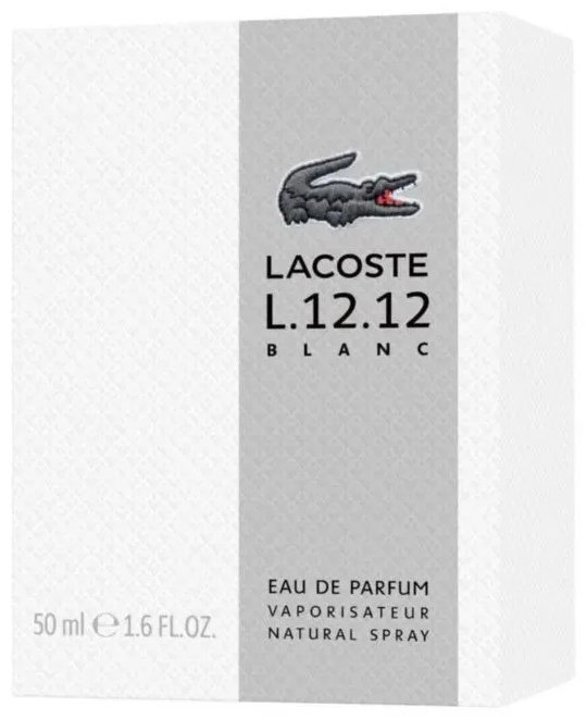 LACOSTE L.12.12 Blanc парфюмерная вода EDP 50 мл, для мужчин - ForteMarket LACOSTE L.12.12 Blanc парфюмерная вода EDP 50 мл, для мужчин купить,23390