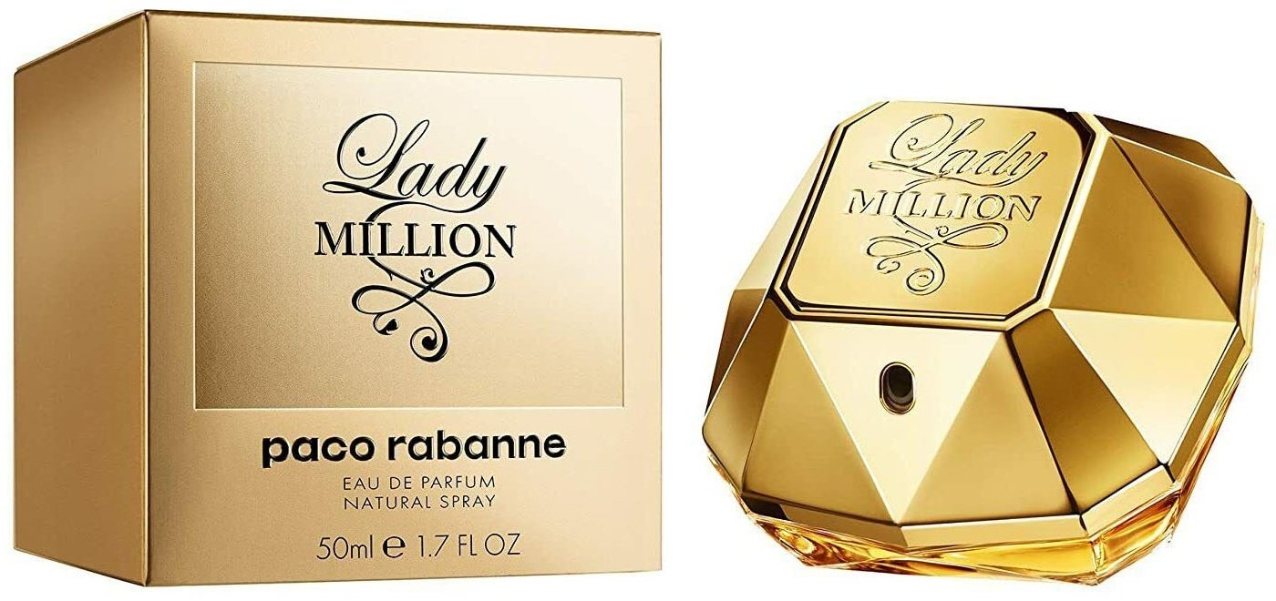 Paco Rabanne Lady Million парфюмерная вода EDP 50 мл, для женщин купить,44890
