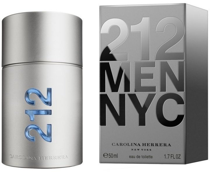 Carolina Herrera 212 Men NYC туалетная вода EDT 50 мл, для мужчин купить,31490