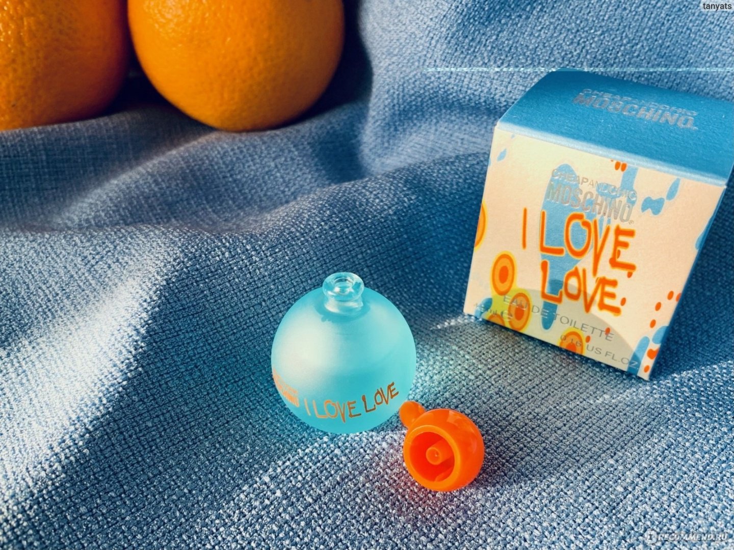 MOSCHINO I Love Love туалетная вода EDT 4.9 мл, для женщин купить,4890