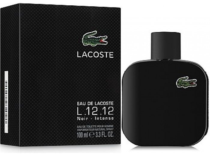 LACOSTE L.12.12 Noir Intense туалетная вода EDT 100 мл, для мужчин купить,27290