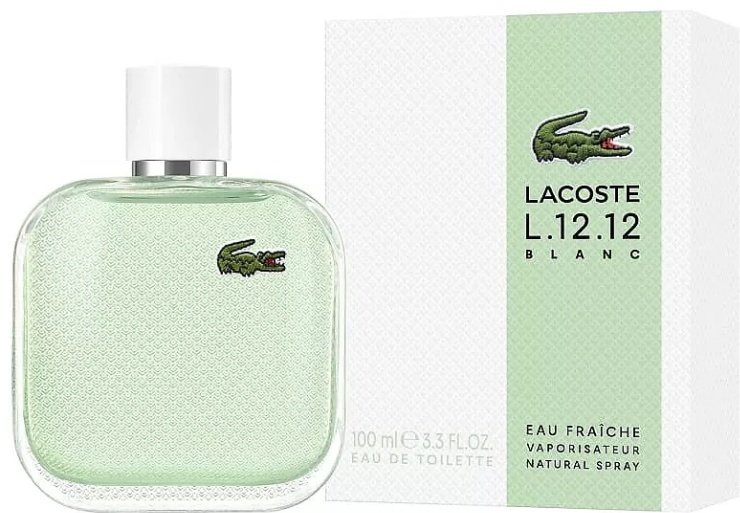 LACOSTE L.12.12 Blanc Eau Fraîche туалетная вода EDT 100 мл, для мужчин купить,51590