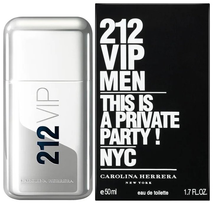 Carolina Herrera 212 Vip туалетная вода EDT 50 мл, для мужчин купить,30990