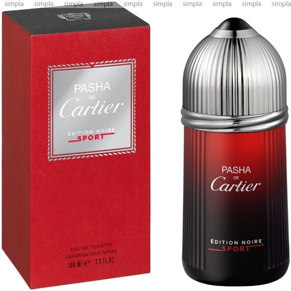 Cartier Pasha Edition Noire Sport туалетная вода EDT 100 мл, для мужчин купить,52190