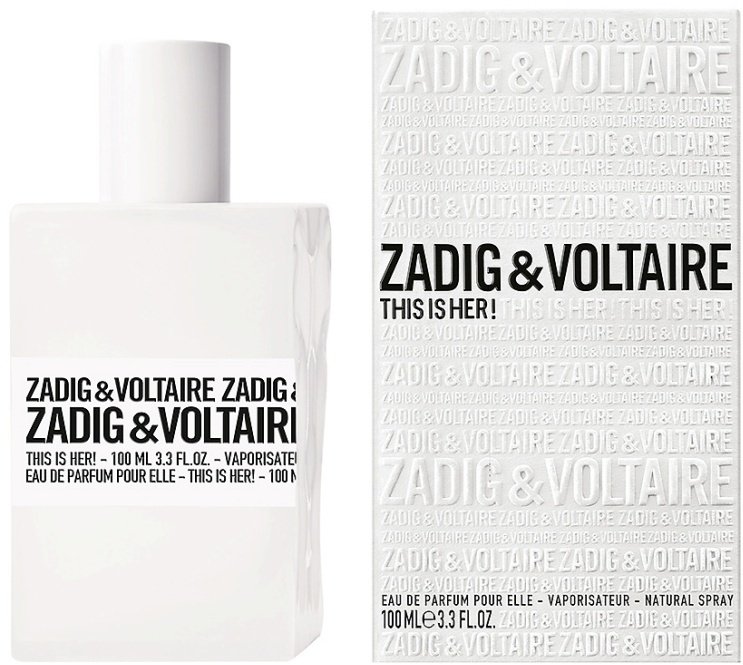 Zadig & Voltaire This Is Her парфюмерная вода EDP 100 мл, для женщин купить,108790