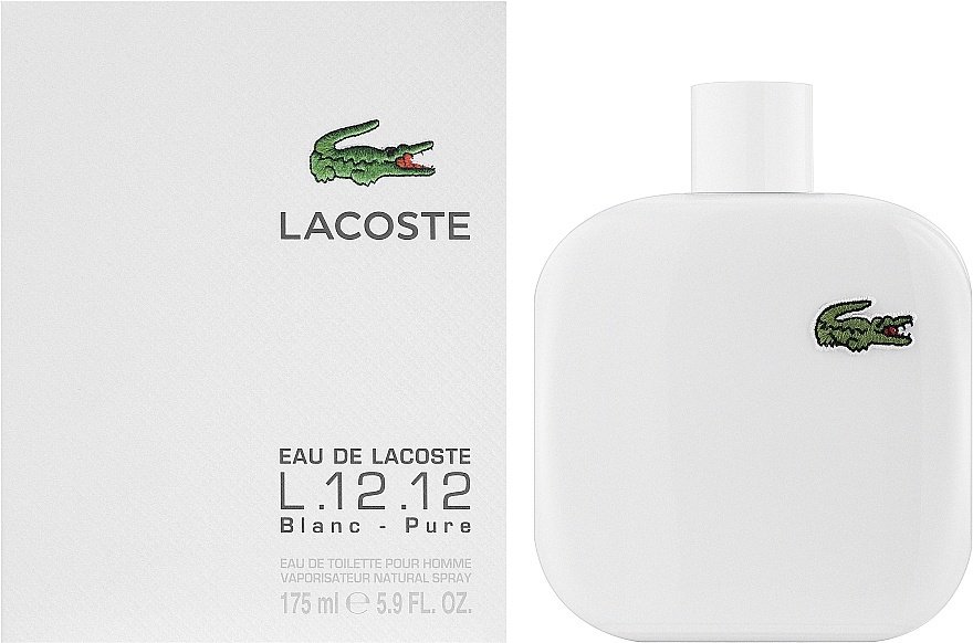 LACOSTE L.12.12 Blanc туалетная вода EDT 175 мл, для мужчин купить,37390