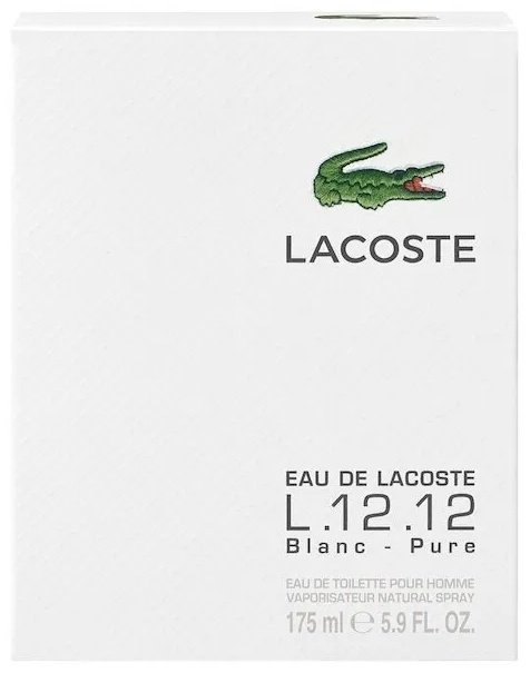 LACOSTE L.12.12 Blanc туалетная вода EDT 175 мл, для мужчин купить,37390