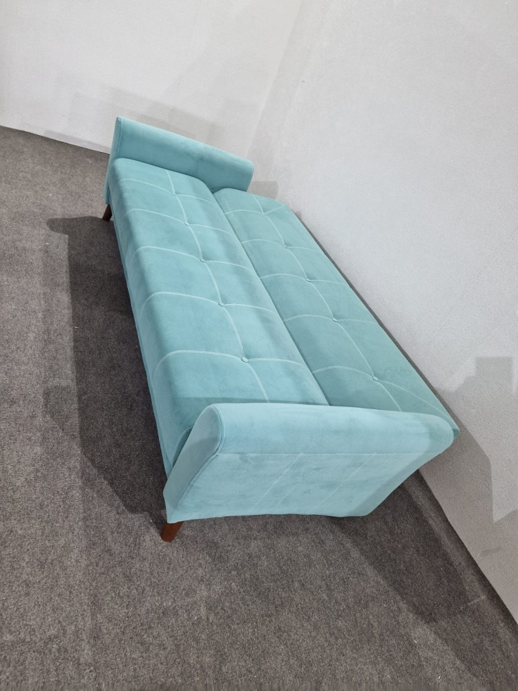 Диван Dribus.kz Ручеек бирюзовый 210х85 см купить,NaN