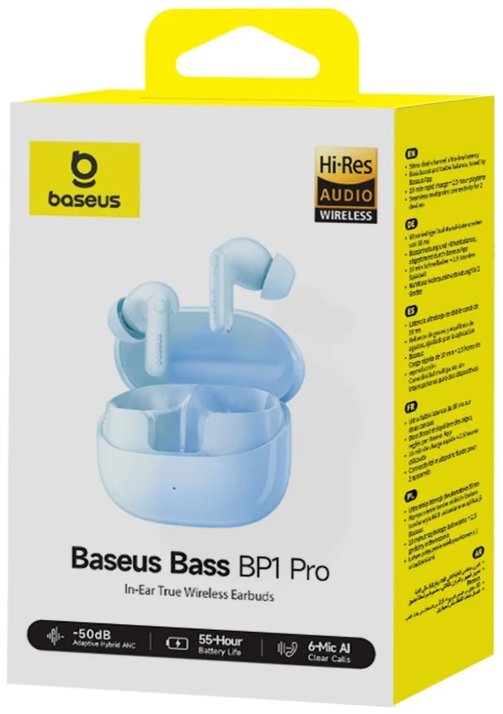 Наушники Baseus Bass BP1 Pro Galaxy Blue