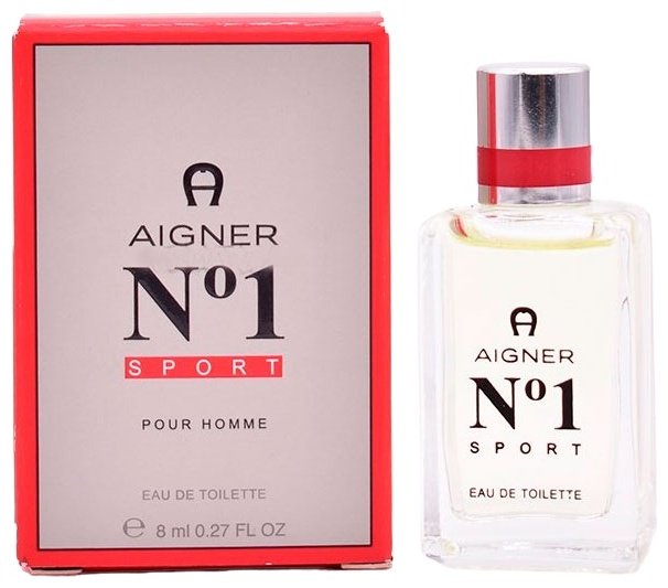 Aigner No 1 Sport туалетная вода EDT 8 мл, для мужчин купить,4790